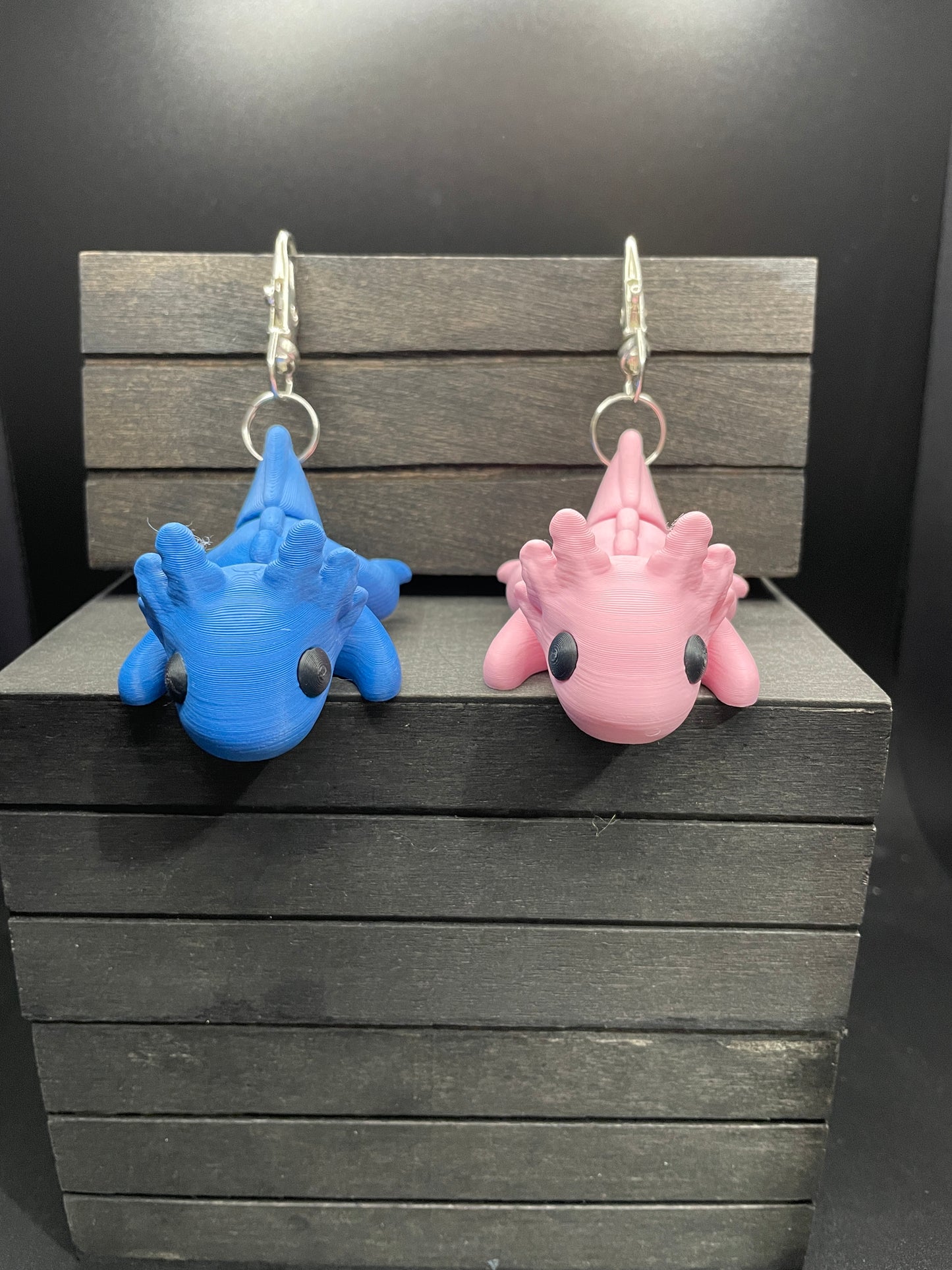 Axolotl Keychain