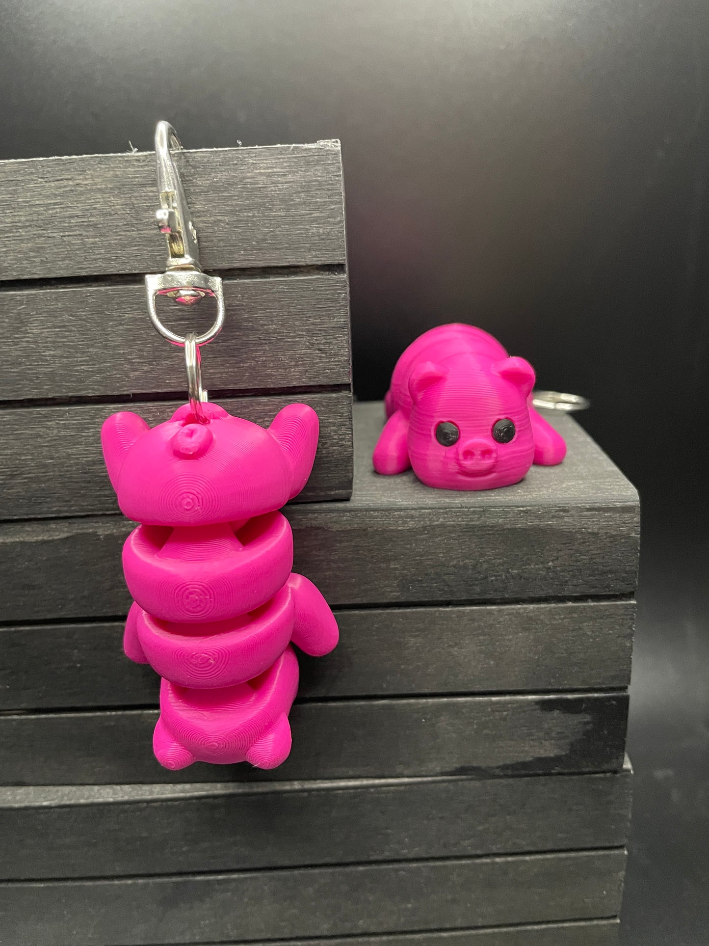 Pig Keychain
