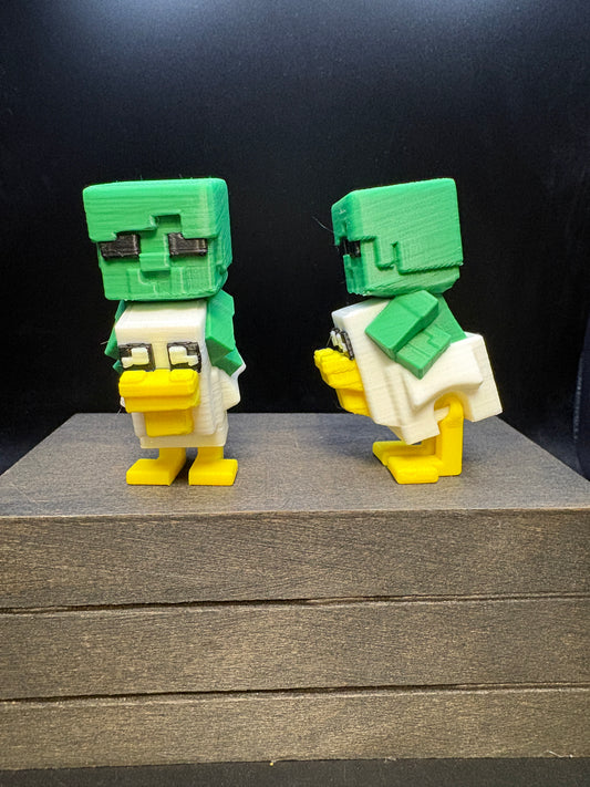 Chicken Jockey - Minecraft