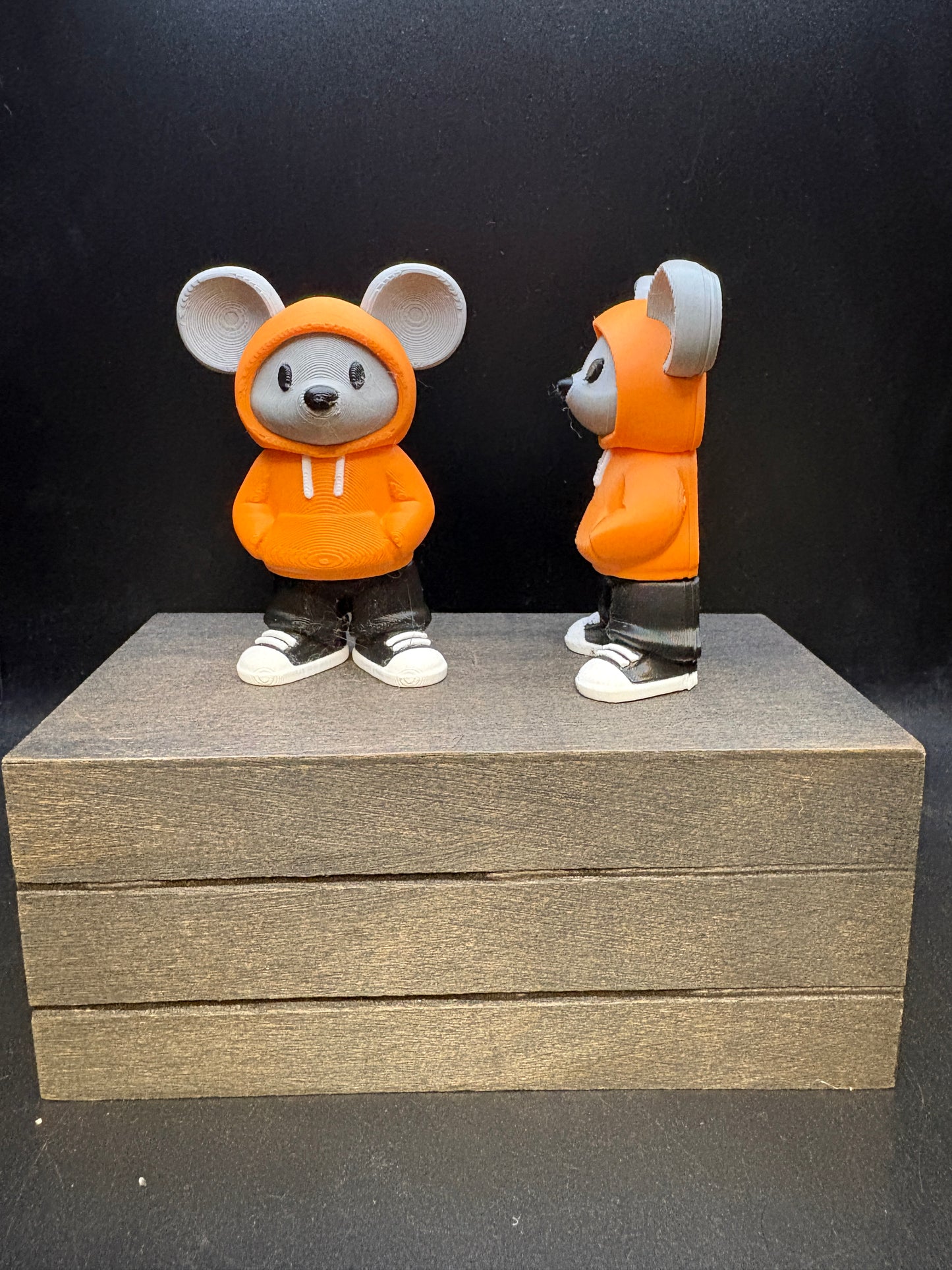 Mouse with Hoodie