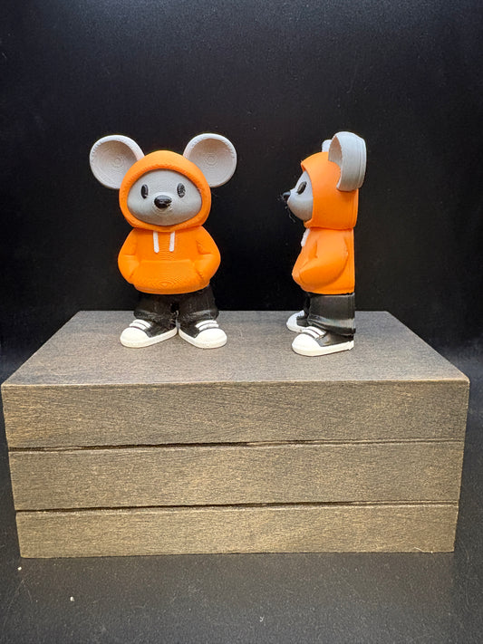 Mouse with Hoodie