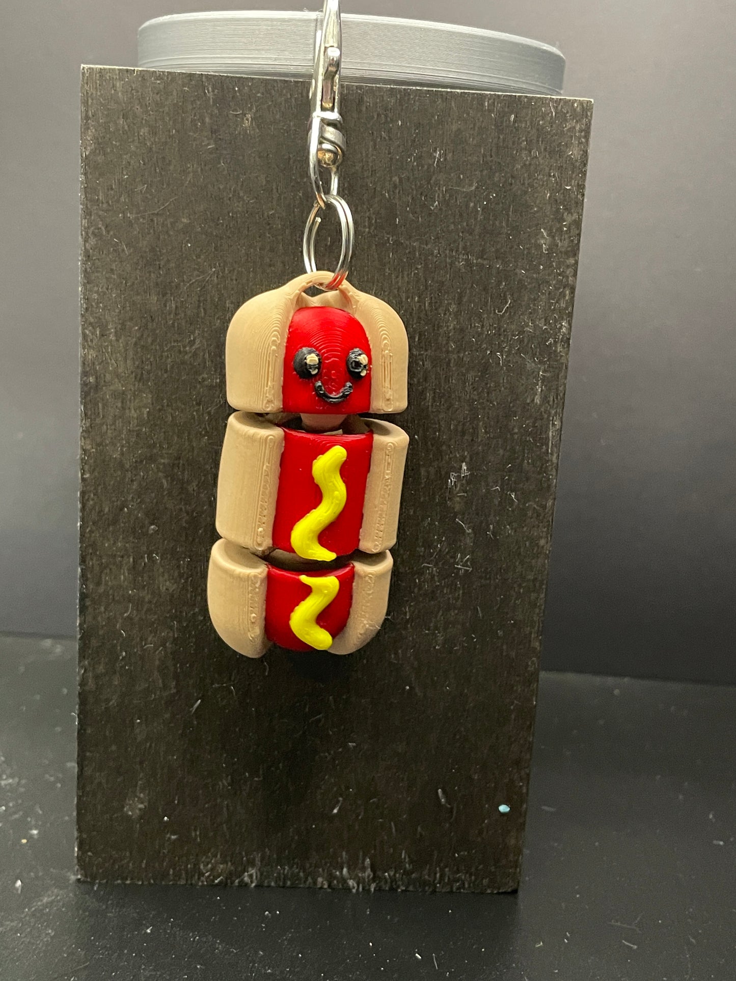 Hotdog- keychain